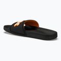 Quiksilver men's Rivi Wordmark Slide II black 2 slides 3