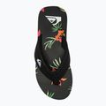 Men's Quiksilver Molokai Layback II flip flops black / orange / green 5