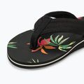 Men's Quiksilver Molokai Layback II flip flops black / orange / green 7