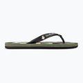 Quiksilver Molokai Art II men's flip flops black/brown/green 2