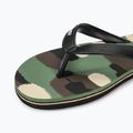 Quiksilver Molokai Art II men's flip flops black/brown/green 7