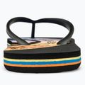 Quiksilver Molokai Art II men's flip flops black/black/orange 6