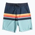 Men's swim shorts Billabong All Day HTR Stripes OG blue