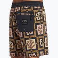 Men's Billabong Tiki Reef Layback Sunset Swim Shorts 7