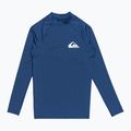 Quiksilver Everyday UPF50 monaco blue heather children's swim longsleeve