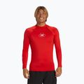 Men's Quiksilver Saturn UPF50 high risk red swimming longsleeve