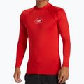 Men's Quiksilver Saturn UPF50 high risk red swimming longsleeve 4