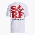 Quiksilver Everyday Surf Tee white/black children's swim shirt 7