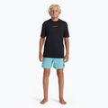 Quiksilver Everyday Surf Tee black/white children's swim shirt 2