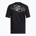 Quiksilver Everyday Surf Tee black/white children's swim shirt 6