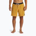 Men's Quiksilver Original Straight 17 mustard swim shorts 3