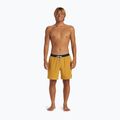 Men's Quiksilver Original Straight 17 mustard swim shorts 4
