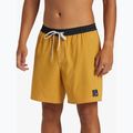 Men's Quiksilver Original Straight 17 mustard swim shorts 6
