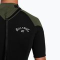 Men's Billabong 2mm Foil Back Zip Spring moss Swim Foam 6