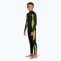 Children's Billabong 3/2 mm Foil BZ FL fluro lime wetsuit 2