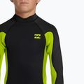 Children's Billabong 3/2 mm Foil BZ FL fluro lime wetsuit 4