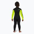 Children's Billabong 3/2 mm Foil BZ FL fluro lime wetsuit 2