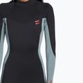 Women's wetsuit Billabong 3/2 mm Foil Back Zip washed black 4