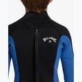 Billabong 4/3 mm Foil Back Zip GBS mid blue children's wetsuit 5