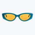 Women's Roxy Vadella shiny aqua/orange sunglasses 2