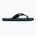 Men's Quiksilver Molokai Layback II flip flops blue / black / blue 2