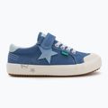 Kickers Kickgoldi blue etoile children's trainers 2