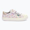 Kickers Kickgoldi white/print festi summer children's trainers 2