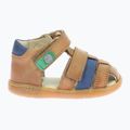 Kickers Kick Pod camel/navy children's sandals 2
