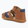 Kickers Kick Pod camel/navy children's sandals 3