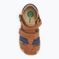 Kickers Kick Pod camel/navy children's sandals 5