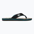 Men's Quiksilver Molokai Layback II flip flops white / black / blue 2