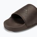 Quiksilver men's Rivi Nubuck Slide brown 1 slides 7