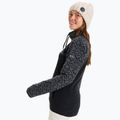 Women's ROXY Sayna Half Zip sweatshirt true black roxygram tonal 4