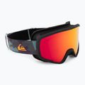 Quiksilver Shredder Boy children's snowboard goggles puzzle camo/red ml