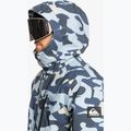 Men's snowboard jacket Quiksilver Mission Printed Block puzzle camo ice flow 5