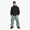 Men's Quiksilver Snow Down Cargo woodland abstract sea spray snowboard trousers 2