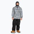 Men's Quiksilver Shredder Hoodie puzzle camo ice flow snowboard sweatshirt 2