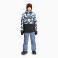 Children's snowboard jacket Quiksilver Mission Printed Block puzzle camo ice flow 2