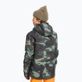 Children's snowboard jacket Quiksilver Mission Printed puzzle camo sea spray 2