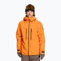 Men's snowboard jacket Quiksilver Pro Path Goretex 2L orange pepper
