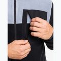 Men's Quiksilver Aker Full Zip Fleece snowboard sweatshirt true black 4