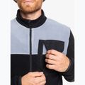 Men's Quiksilver Aker Full Zip Fleece snowboard sweatshirt true black 5