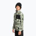 Quiksilver Aker Half Zip Fleece children's snowboard sweatshirt shadow checks desert sage 4