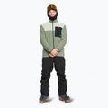Men's Quiksilver Aker Full Zip Fleece sea spray snowboard sweatshirt 2