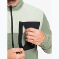 Men's Quiksilver Aker Full Zip Fleece sea spray snowboard sweatshirt 6