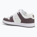 DC Manteca 4 men's shoes white / plum 3
