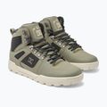 DC men's shoes Pure High Top WR green / black / white 10