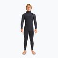 Men's wetsuit Billabong 5/4mm Furnace Natural Chest Zip Hooded Black