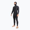 Men's wetsuit Billabong 5/4mm Furnace Natural Chest Zip Hooded Black 2