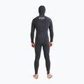 Men's wetsuit Billabong 5/4mm Absolute Natural Chest Zip Hooded Black 4